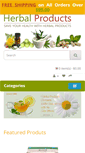 Mobile Screenshot of herbalproductstore.com